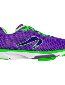 Distance 14 Running Shoes Violet / Mint UK 4.5 Women - Newton Running - FashionsVida