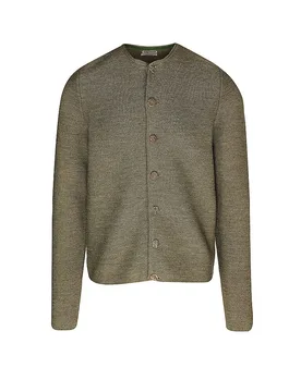 Trachten Strickjacke ALOISIUS olive S herren - Gottseidank - FashionsVida