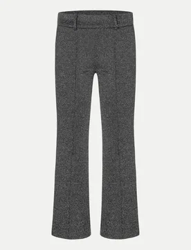 Cropped Pants Francoise 804 black silver micro diamon- 42/29 - Cambio - FashionsVida