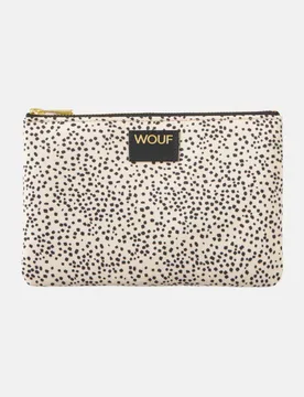 Kosmetiktasche 21x14x1 cm Beige - WOUF - FashionsVida