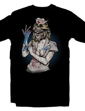 Enema - Metal Silent Hill F Horror Graphic Tee Unisex Short Sleeve Gift t Shirt 100% cotton printed Clothes All size tops - Aliexpress - FashionsVida