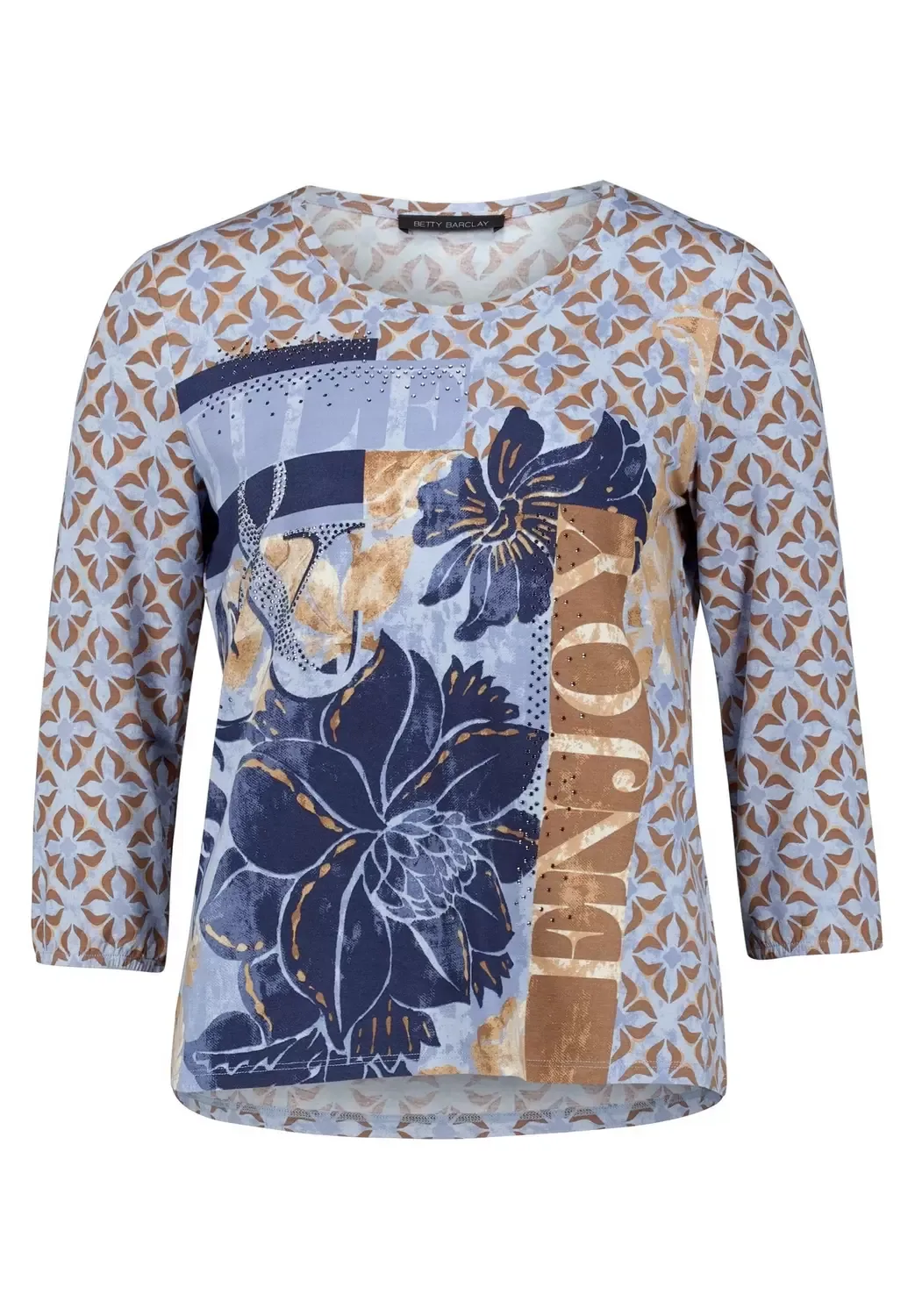 Shirt Kurz 3/4 Arm female - 44 - FashionsVida