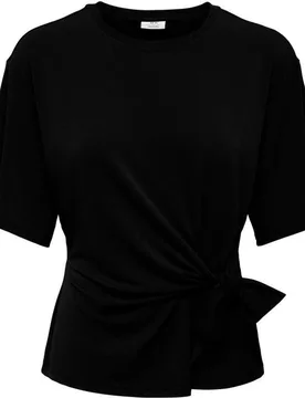 Top de mujer de manga francesa con cuello redondo - JDY - FashionsVida
