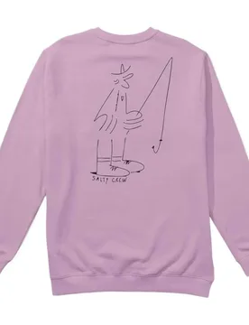 Sweat-shirt Swivel Lb Crewneck Purple M - Salty Crew - FashionsVida