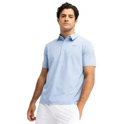 Slice Short Sleeve Polo Light Blue L