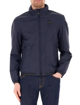 Giubbino antivento BLU NAVY L - Blauer - FashionsVida