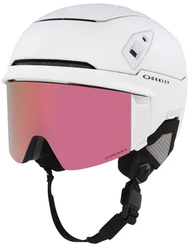 Casque de ski/snowboard à visière - Mod7 White/Prizm Rose Gold Iridium - Taille 52-55 cm - Blanc - Oakley - FashionsVida