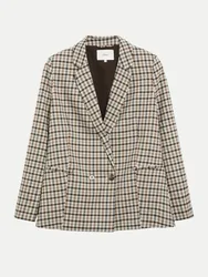 RED LABEL Blazer mit Karo-Muster Mehrfarbig 40