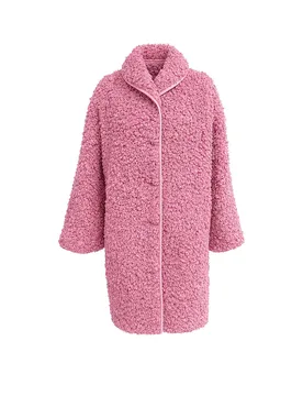 Mantel in Felloptik DOOLL pink XS damen - Lollys Laundry - FashionsVida