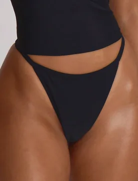 Braguitas de bikini con tirantes tipo tanga para vacaciones, verano y playa S - Shein - FashionsVida