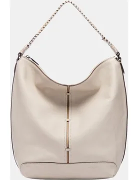 Bolso de hombro en piel con asa trenzada - Abbacino - FashionsVida
