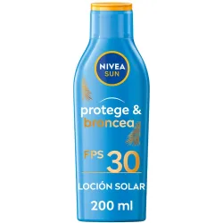 Leche Solar Activadora del Bronceado FP 30 Protege & Broncea 200 ml