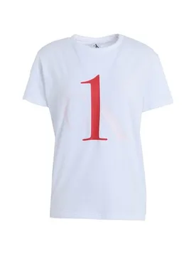 CK ONE T-shirts Damen Weiß L Damen - CK ONE - FashionsVida