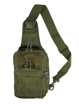 Schulter-Umhängetasche Molle - Schwarz Schwarz adult - MFH - FashionsVida