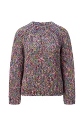 S Multicoloured Mock Neck female