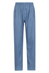 Pakka' Womens Isodry Over Trousers With Pockets Waterproof Everyday Pants Blue Polyamide - Size 14 Uk