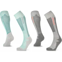 Mstp wool ski two pack calcetines esquí Azul (S)