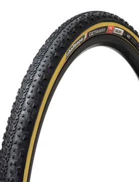 Pneumatico Rigido Da Gravel Getaway Tubeless 700c X 0 Mm Black / Yellow - Challenge Tires - FashionsVida