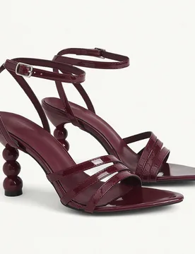 Nuevos sandalias de tacón alto sexy para mujer, de primavera/verano, con tiras finas de estilo romano, adecuadas para fiestas, celebraciones de Pascu - Shein - FashionsVida