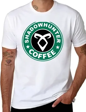 Shadowhunter Coffee T-Shirt t shirt man luxury t shirt men 100% cotton luxury brand T-Shirt - Aliexpress - FashionsVida