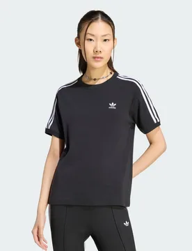 Adidas T-shirt 3-Stripes XS Black - Adidas - FashionsVida