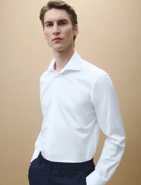 Camisa vestir manga larga de hombre - Emidio Tucci - FashionsVida