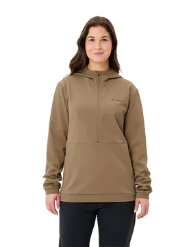 Felpa Con Mezza Zip Cyclist All Year Oat - Vaude Bike - FashionsVida