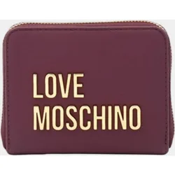 Cartera pequeña con cremallera y logo