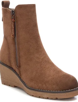 Botines de mujer con cuña y cremallera - Refresh - FashionsVida