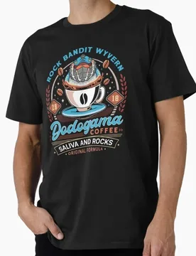 Dodogama Coffee Emblem Monster hunter world MHW Gift T-Shirt for gamer 100% cotton Short Sleeve Graphic clothes All size tops - Aliexpress - FashionsVida