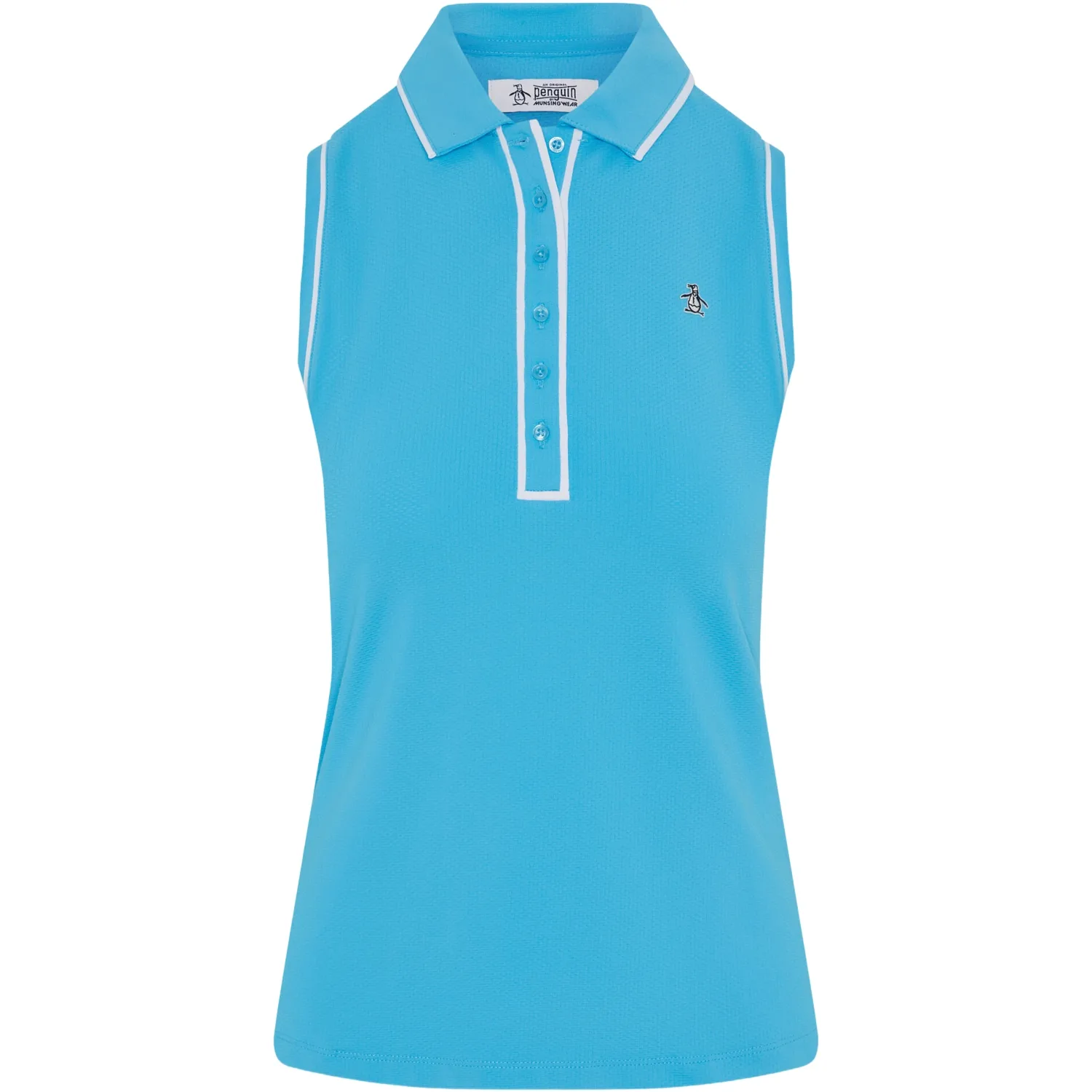 Polo Veronica, ärmellos, hellblau xl - Original penguin - FashionsVida