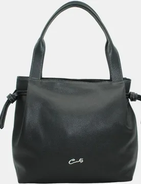 Bolso tote piel rustic grande con cremallera - Cats - FashionsVida