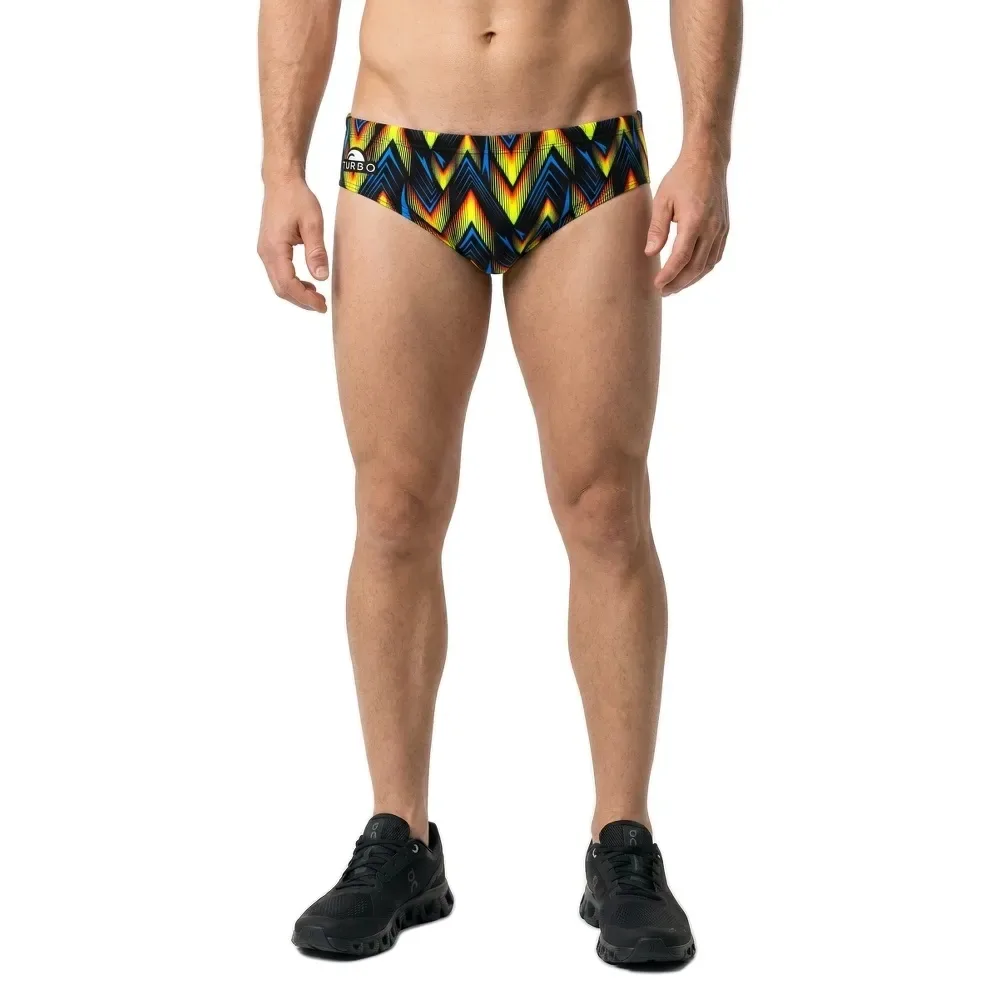 Flash-flu Swimming Brief Yellow XL Men - TURBO - FashionsVida