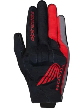 Guanti Moto HONDA REEF V2 Nero Rosso Brillante G taglia 3X - Alpinestars - FashionsVida