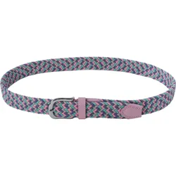 Gürtel Multicolor Braided, rosa/blau/grün 105_cm