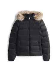 Chaqueta de plumas negro M