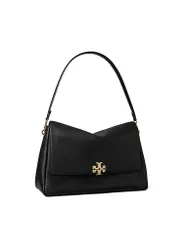 Ledertasche - Schultertasche CHARLIE Large schwarz Damen