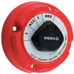 Battery Selector Red 1 A 2 unisex