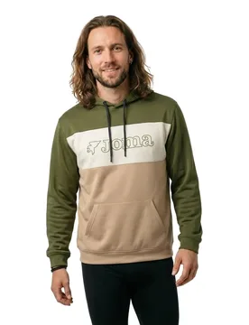 Sweat à Capuche Mimetic Green Beige Khaki XL - Joma - FashionsVida