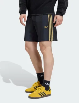 Short adicolor Jacquard XS Black / Dark Football Gold - Adidas - FashionsVida