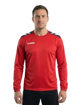Sweat-shirt Academy Poly True Red M ,Femme - Hummel - FashionsVida