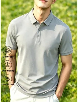Camisa Polo de Manga Corta para Hombre - Estilo Deportivo de Golf - Listo para Deportes de Verano XXL - Shein - FashionsVida