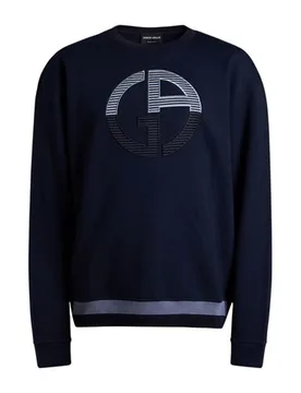 Sudadera Hombre Azul noche 48,50,52,54,56 Hombre - Giorgio Armani - FashionsVida