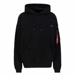 Industries Essentials Hoodie Black M Herren