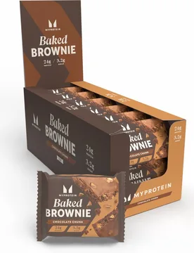 Baked Brownie - 12 x 75g - MyProtein - FashionsVida