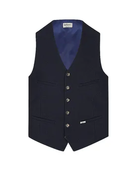 Trachtengilet LUSEBASTIAN dunkelblau 54 Herren - LUIS TRENKER - FashionsVida