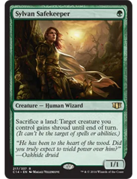 Sylvan Safekeeper Commander 2014 - Magic: The Gathering - FashionsVida
