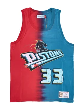 Canotta Uomo Nba Vertical Tie Dye Tank Hardwood Classics No 33 Grant Hill Detpis Original Team Colors - Mitchell & Ness - FashionsVida