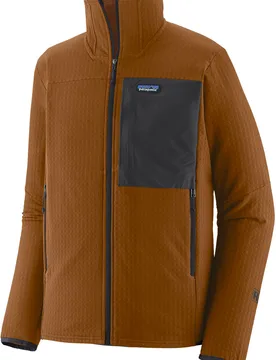 Veste stretch et résistante - M's R2 TechFace Jkt Deer Brown - Taille M - Marron - Patagonia - FashionsVida