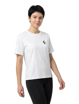 Maglietta A Maniche Corte Authentic White - Scott - FashionsVida